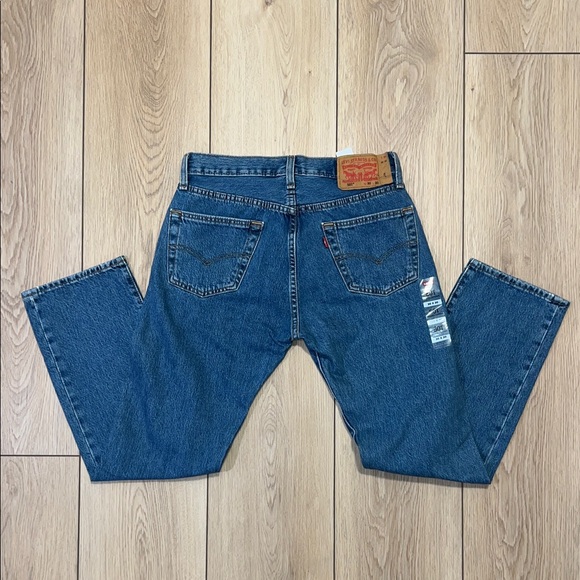 Levi's 501 Original Classic Blue Jeans - Picture 9 of 16